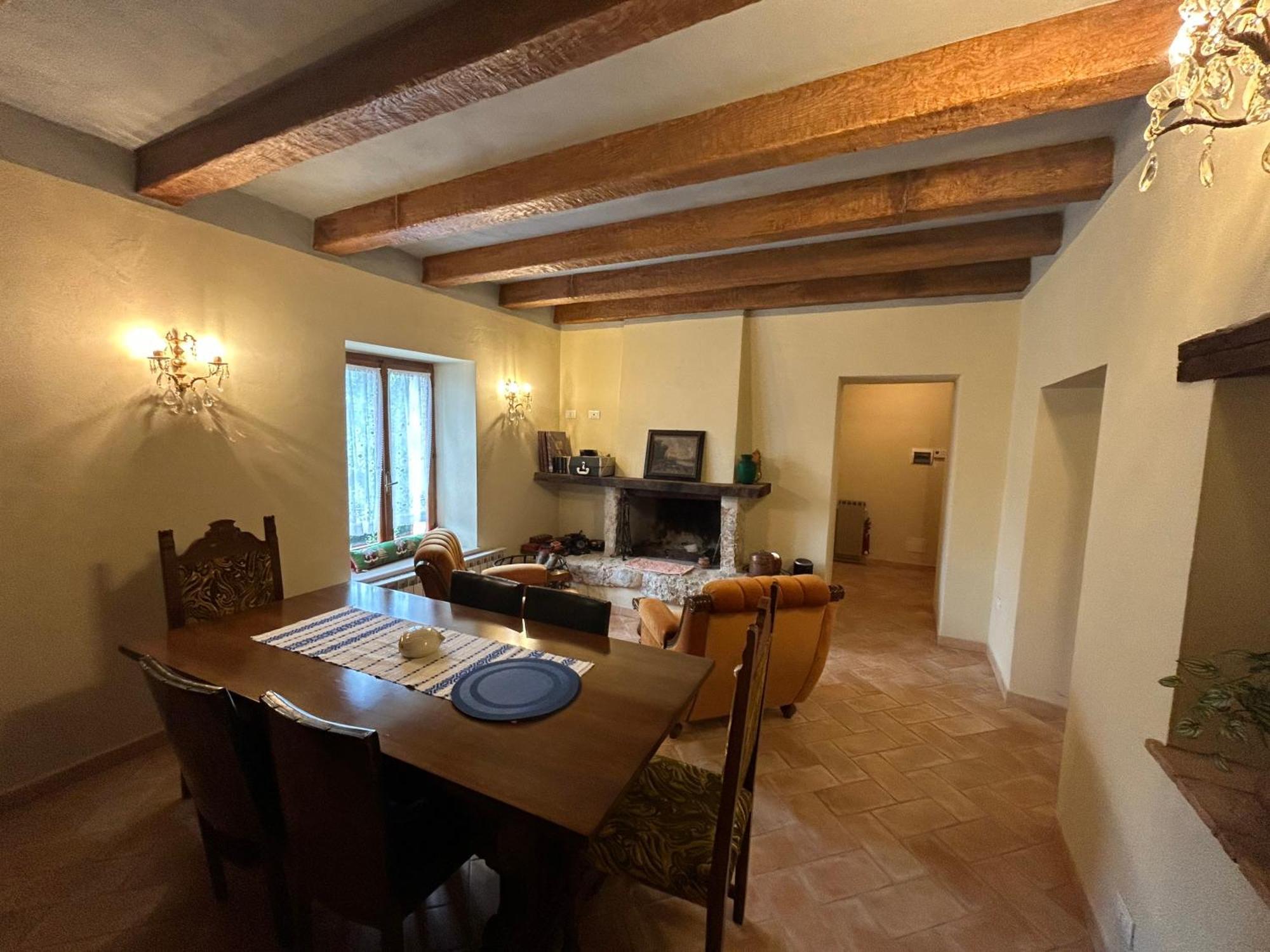 Appartamento Storico A Valle San Martino Di Spolète Extérieur photo